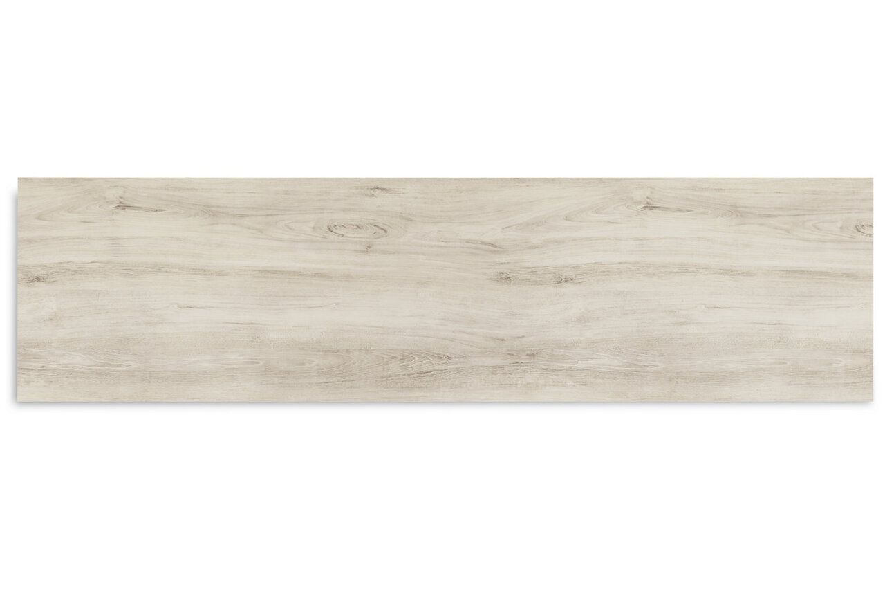 Bellaby Whitewash 60 Inch TV Stand with Electric Fireplace EW0331W7