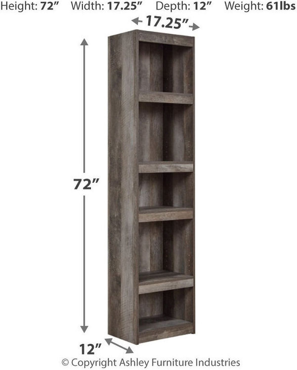 Wynnlow Gray Entertainment Wall with Electric Fireplace EW0440W8