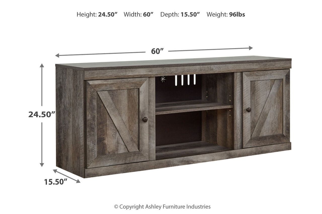 Wynnlow Gray Entertainment Center EW0440W9