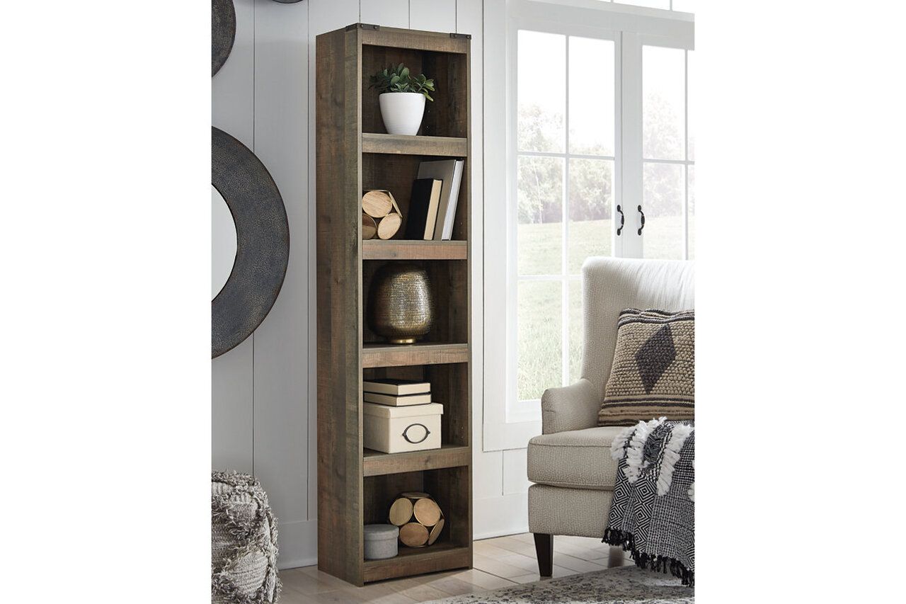 Trinell Rustic Brown 3 Piece Entertainment Center EW0446W10