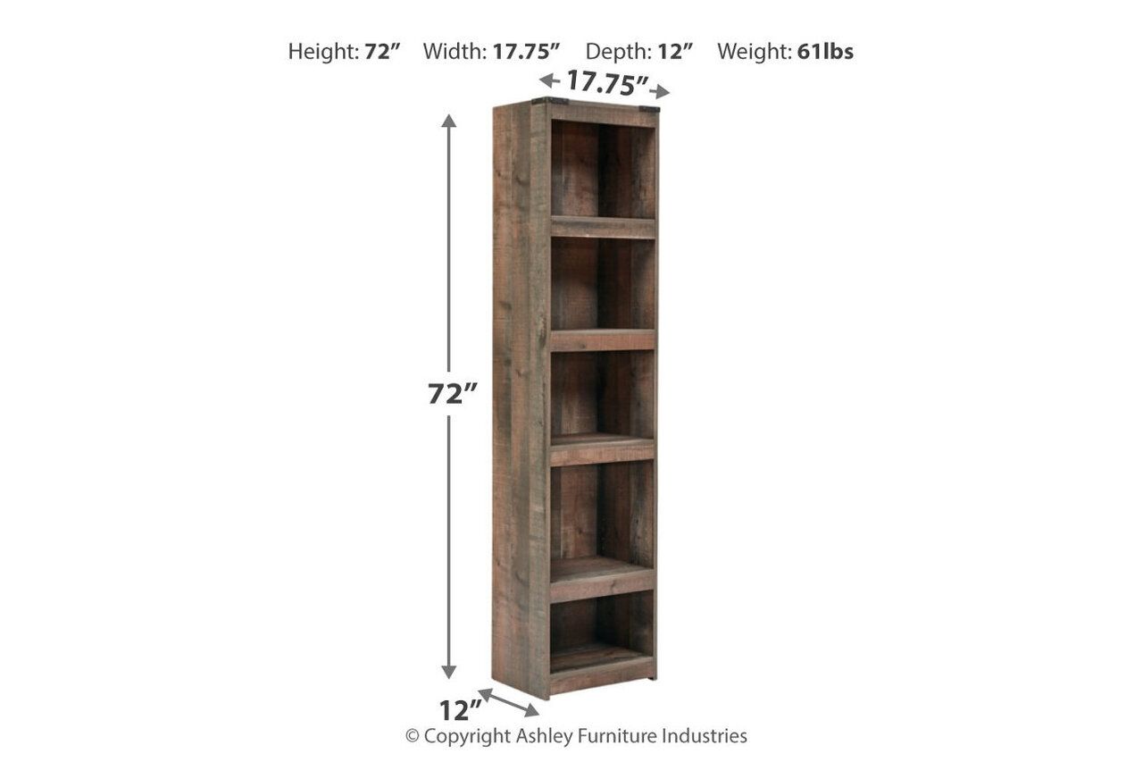 Trinell Rustic Brown 3 Piece Entertainment Center EW0446W10