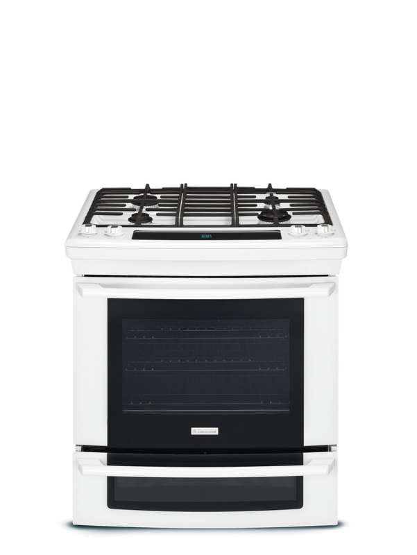 30" Dual-Fuel Built-In Range with Wave-Touch Controls EW30DS65GW