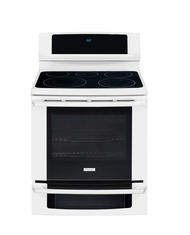 30" Electric Freestanding Range with Wave-Touch® Controls EW30EF65GW
