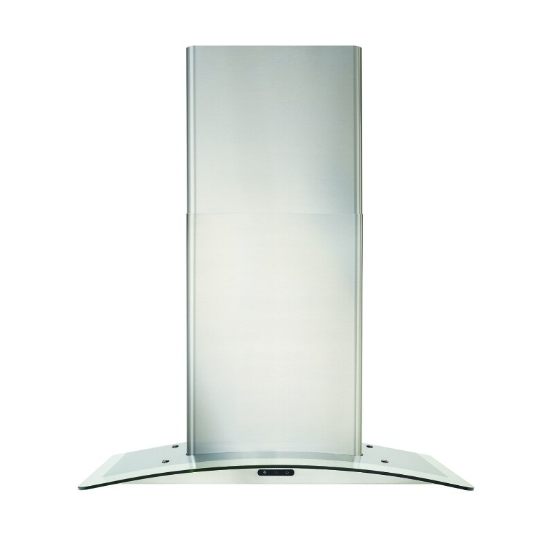 Elite EW46 Series 30-Inch Convertible Curved Glass Chimney Range Hood, 460 Max Blower CFM view 3