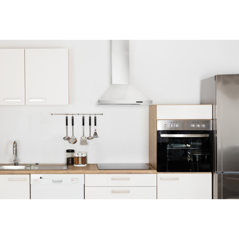 Elite EW48 Series 24-Inch Pyramidal Chimney Range Hood, 460 Max Blower CFM view 2