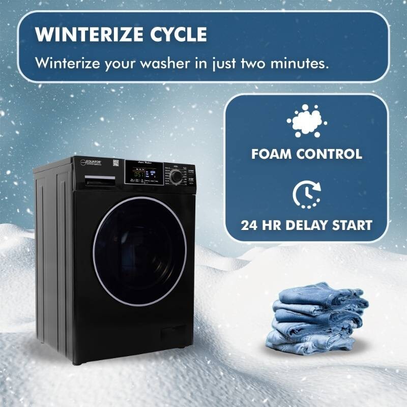 1.6 cu.ft./15 lbs 110V Frontload Washer 15 programs + Pet Cycle EW826B