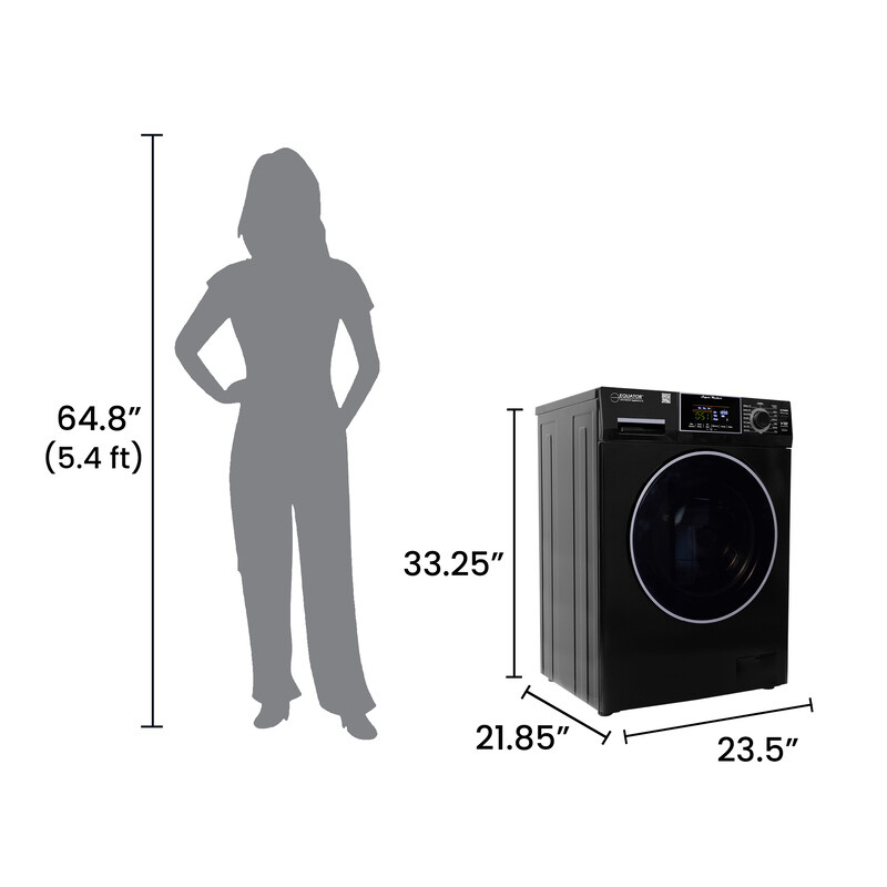 1.6 cu.ft./15 lbs 110V Frontload Washer 15 programs + Pet Cycle EW826B