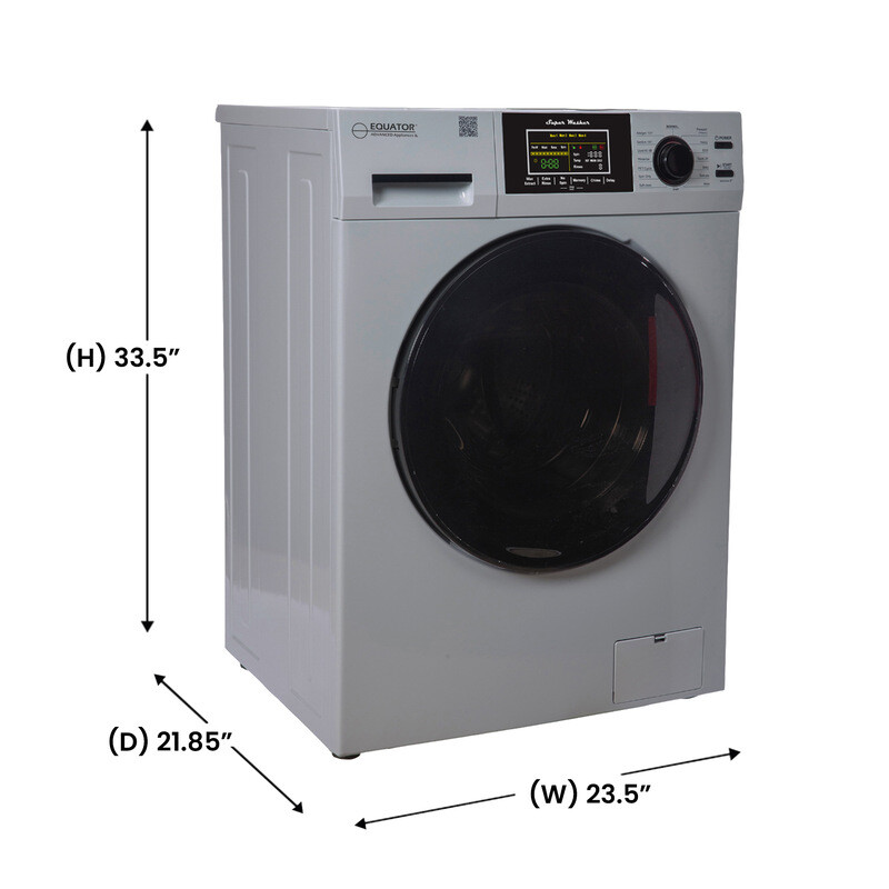 1.6 cu.ft./15 lbs 110V Frontload Washer 15 programs + Pet Cycle EW826S