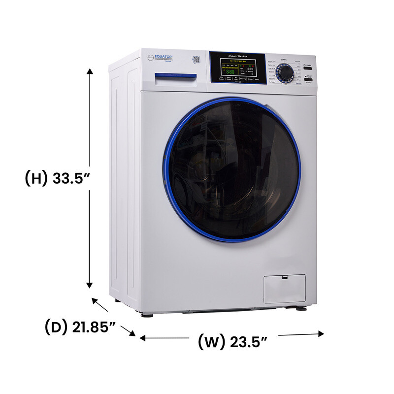 Marine Washer RUST PROOF 1.62 cf/15 lbs. 1400 RPM Salt Wash Sanitize 110V EW828
