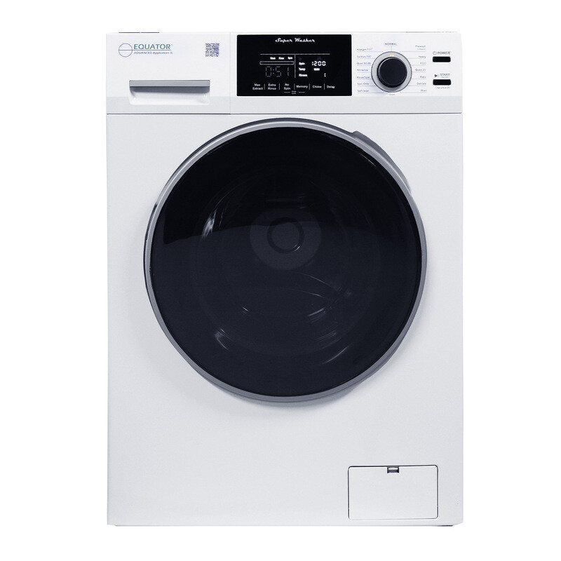 Super Washer 1.9cf/18lbs Sani Allergen Winterize 1400RPM 110V EW835