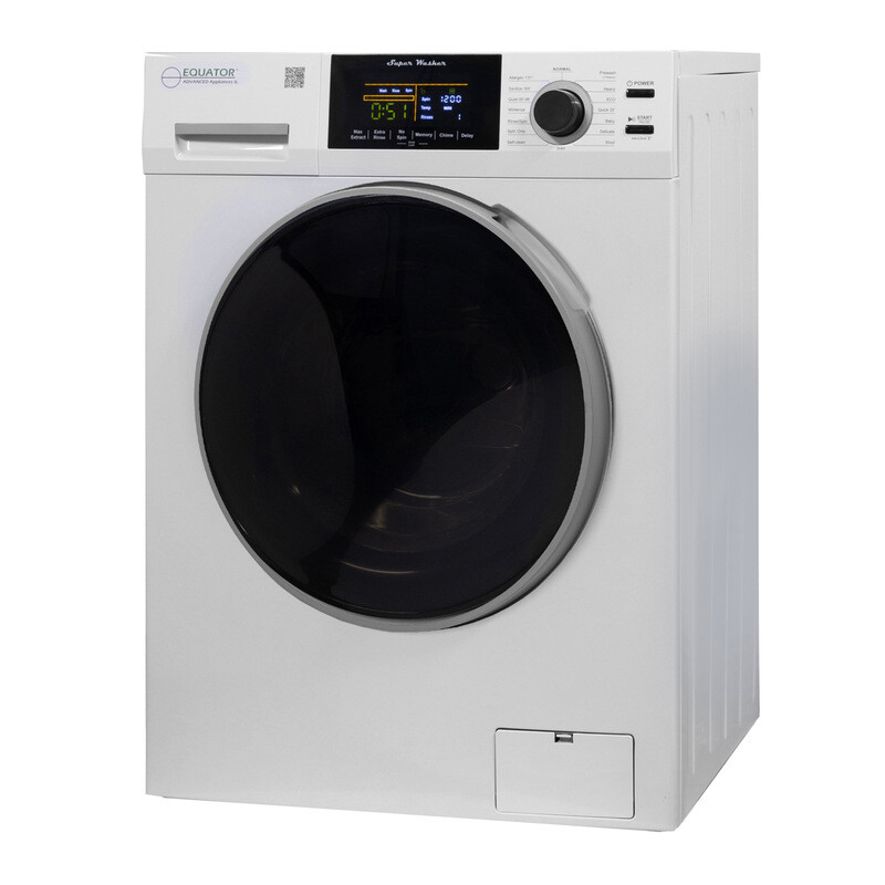 Super Washer 1.9cf/18lbs Sani Allergen Winterize 1400RPM 110V EW835