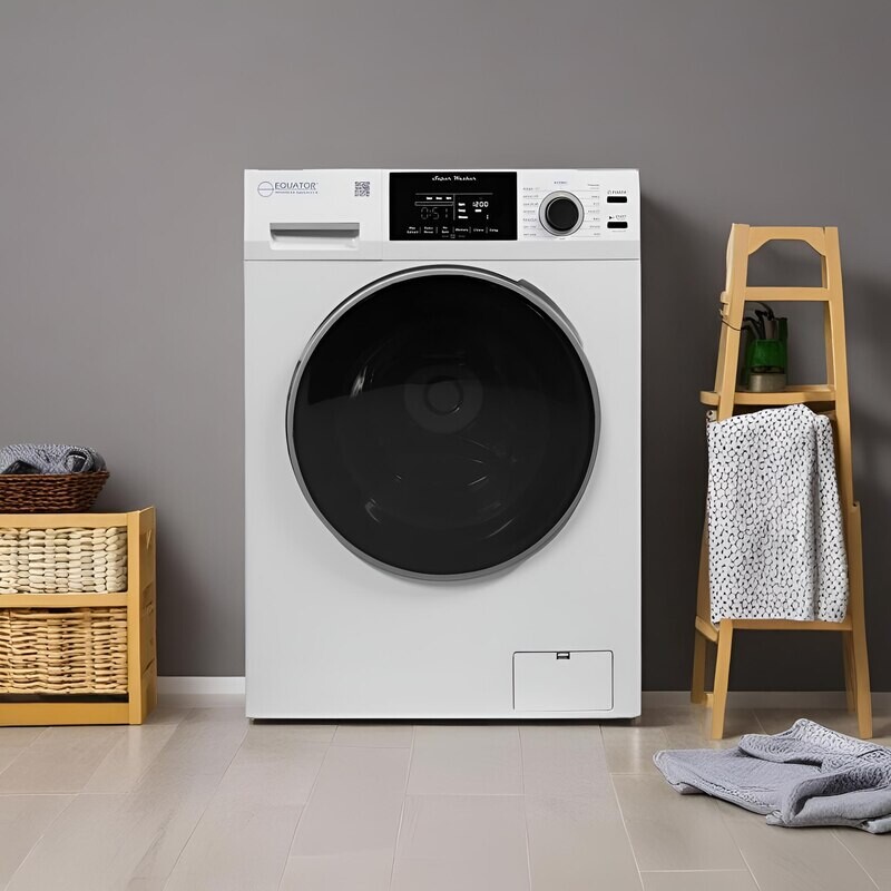 Super Washer 1.9cf/18lbs Sani Allergen Winterize 1400RPM 110V EW835