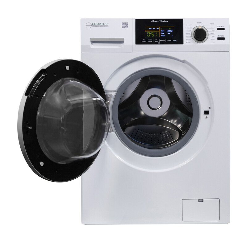 Super Washer 1.9cf/18lbs Sani Allergen Winterize 1400RPM 110V EW835