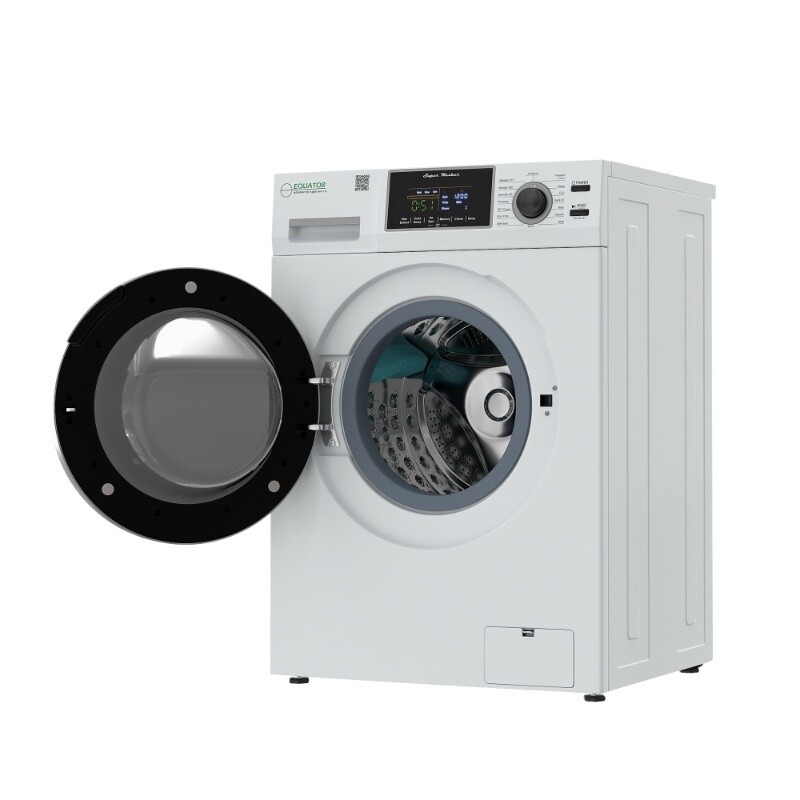 Super Washer 1.9cf/18lbs PET CYCLE Sani Allergen 1400RPM 110V EW835P