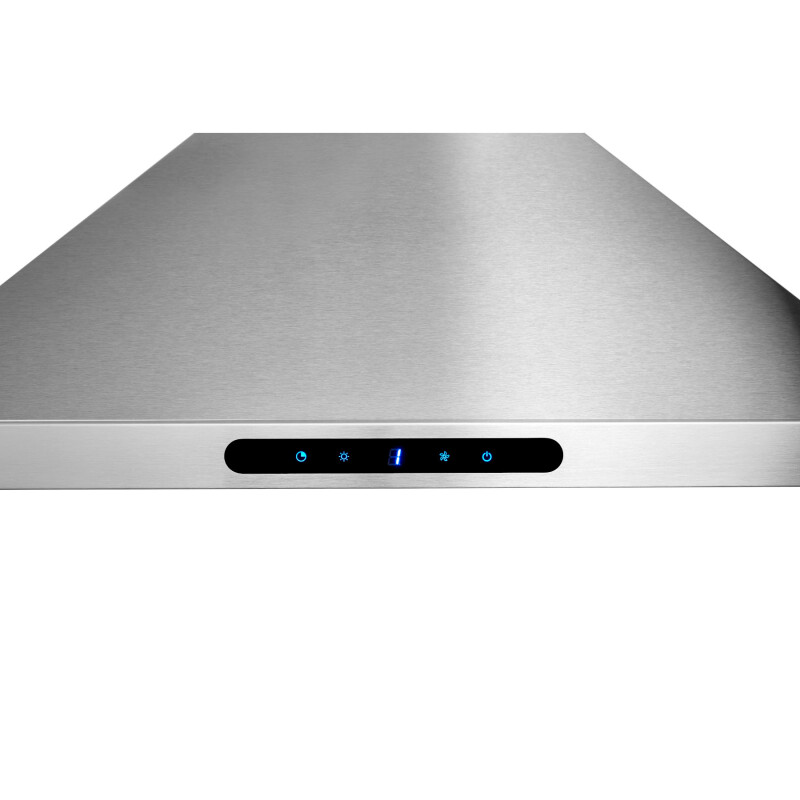 Elite 36-Inch Pyramidal Chimney Range Hood, 640 Max Blower CFM view 4