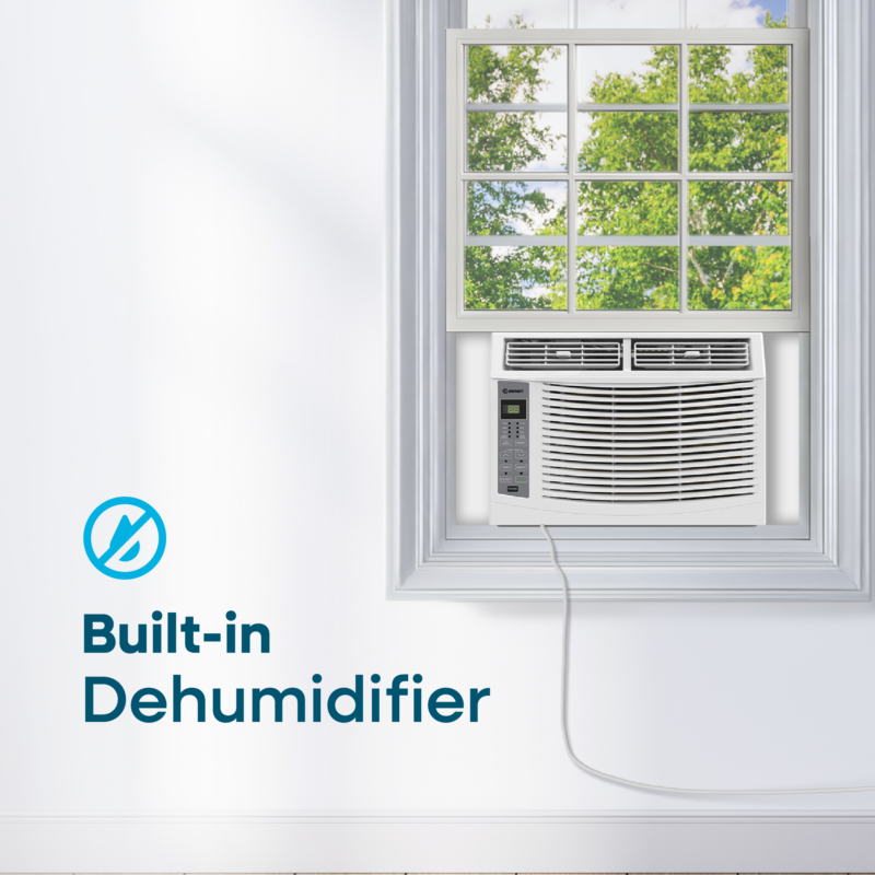 6,000 BTU Window Air Conditioner – White (EWR06E) EWR06E