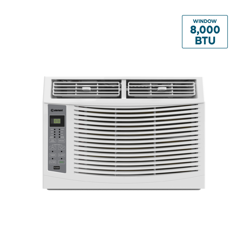 8,000 BTU Window Air Conditioner – White (EWR08E) EWR08E