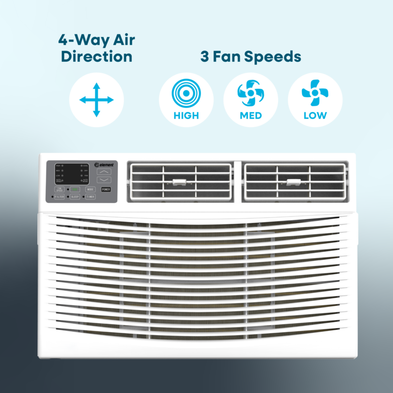 10,000 BTU Window Air Conditioner – White (EWR10E) EWR10E