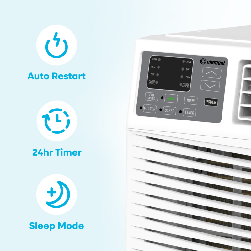10,000 BTU Window Air Conditioner – White (EWR10E) EWR10E