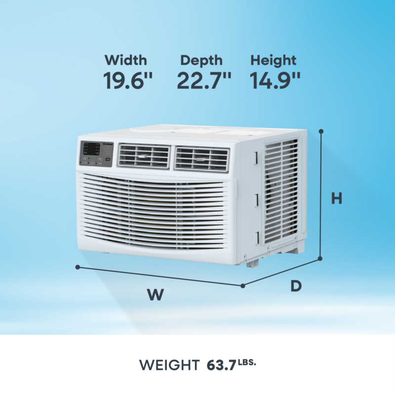 12,000 BTU Window Air Conditioner – White (EWR12E) EWR12E