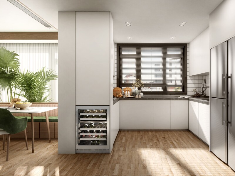 Wine cellar view 2