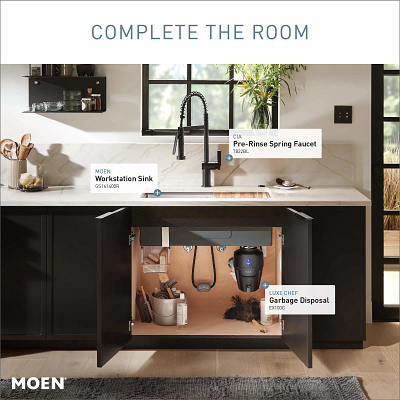 EX Series 1 horsepower garbage disposal view 6