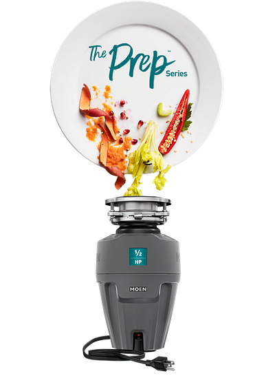 Ex Series Prep™ Series 1/2 Horsepower Garbage Disposal view 2