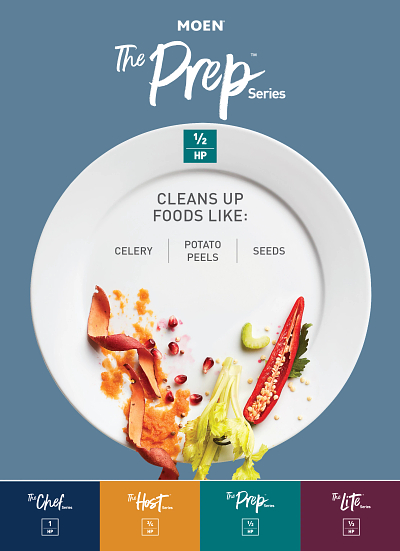Ex Series Prep™ Series 1/2 Horsepower Garbage Disposal view 3