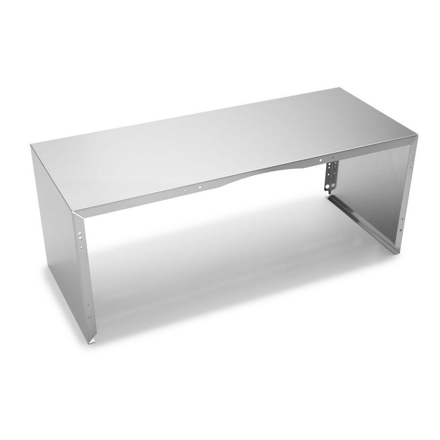 Full Width Duct Cover - 30" Stainless Steel EXTKIT02ES