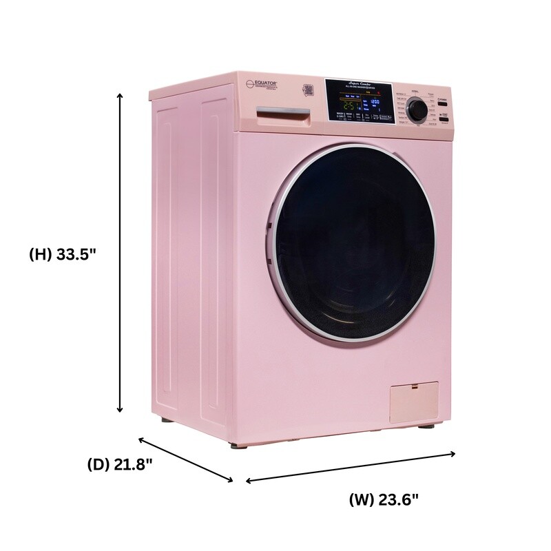 All-in-One 4600 Washer Dryer VENTLESS/VENTED PET Cycle 1.62cf/15lbs 110V EZ4600