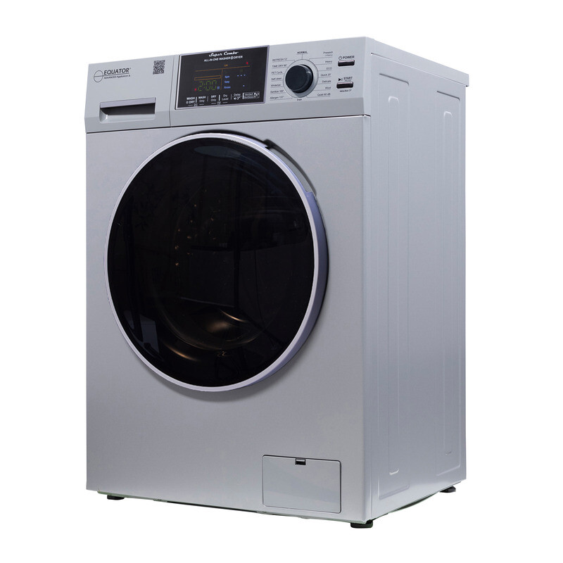 RV Compact 110V Vented/Ventless 15 lbs Sani Combo Washer Dryer Winterize EZ4600RV