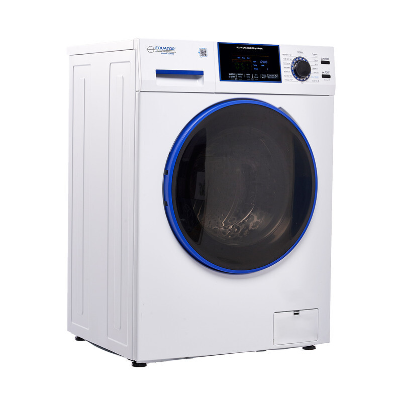 Marine Combo Washer Dryer ANTI CORROSION 1.62 cf/15 lbs 1400 RPM Salt Wash 110V EZ4650CV
