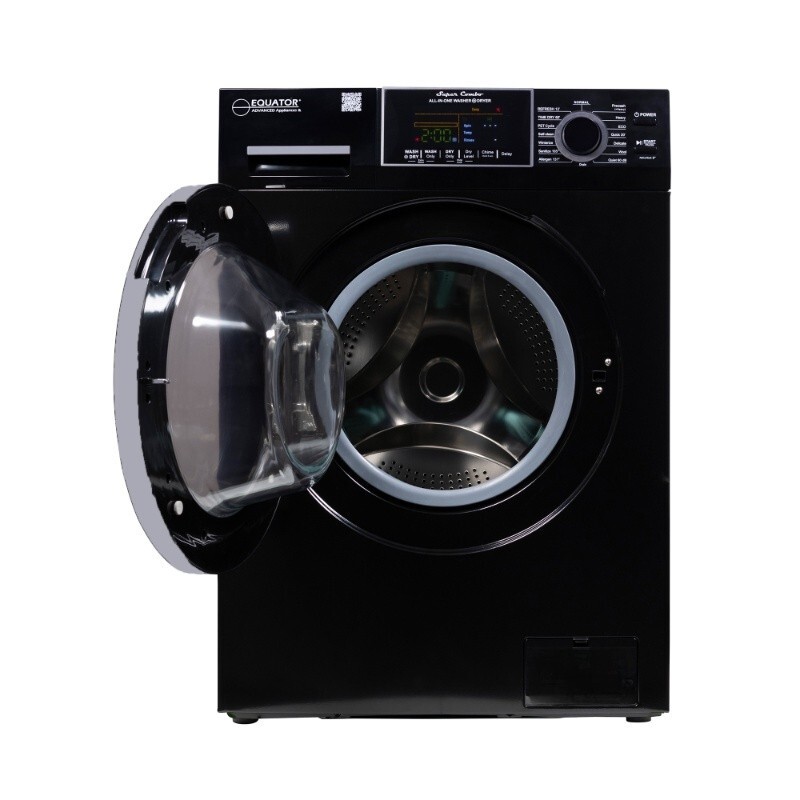 All-in-One 4800 Washer Dryer VENTED-DRY 30% FASTER than Condense 15lb 110V EZ4800VBLACK