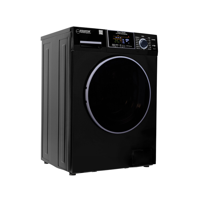 All-in-One 4800 Washer Dryer VENTED-DRY 30% FASTER than Condense 15lb 110V EZ4800VBLACK