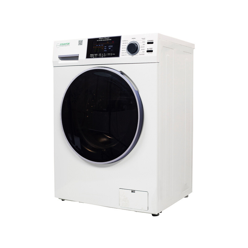 All-in-One 4800 Washer Dryer VENTED-DRY 30% FASTER than Condense 15lb 110V EZ4800VWHITE