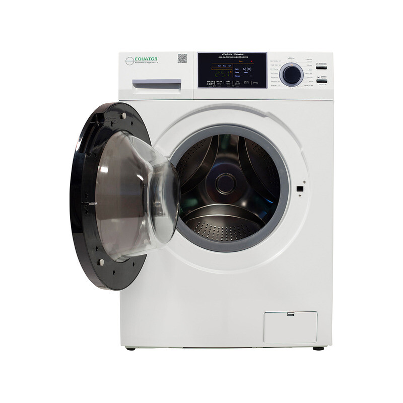 All-in-One 4800 Washer Dryer VENTED-DRY 30% FASTER than Condense 15lb 110V EZ4800VWHITE