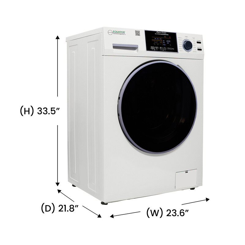 All-in-One 4800 Washer Dryer VENTED-DRY 30% FASTER than Condense 15lb 110V EZ4800VWHITE