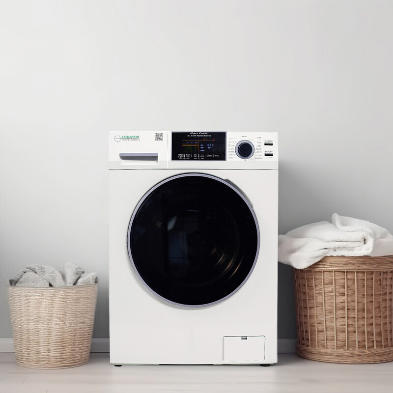 All-in-One 4800 Washer Dryer VENTED-DRY 30% FASTER than Condense 15lb 110V EZ4800VWHITE