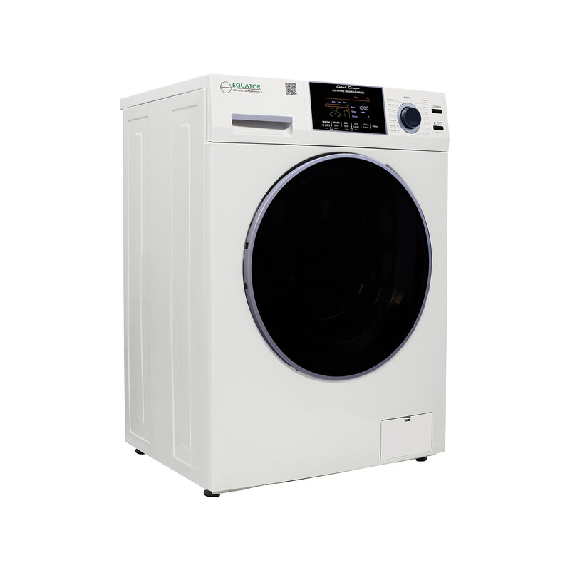 All-in-One 4800 Washer Dryer VENTED-DRY 30% FASTER than Condense 15lb 110V EZ4800VWHITE