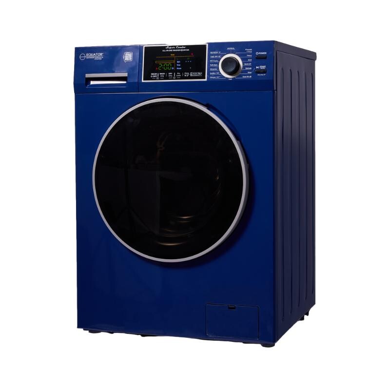 All-In-One CONVERTIBLE 5500 Washer-Dryer 18lb/1.9cf SANITIZE ALLERGEN Cycle 1400RPM EZ5500CVMIDNIGHTBLUE, product image 10 of 19