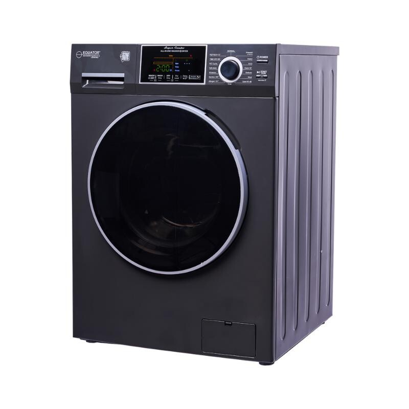 All-In-One CONVERTIBLE 5500 Washer-Dryer 18lb/1.9cf SANITIZE ALLERGEN Cycle 1400RPM EZ5500CVSTORMYGREY, product image 11 of 19