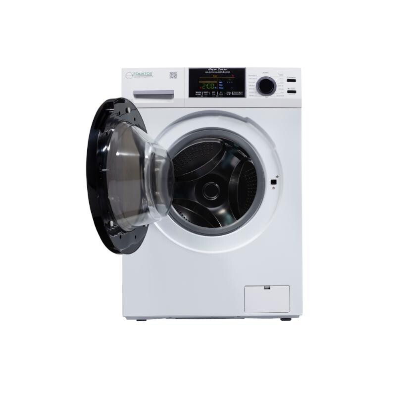 All-In-One CONVERTIBLE 5500 Washer-Dryer 18lb/1.9cf SANITIZE ALLERGEN Cycle 1400RPM EZ5500CVWHITE