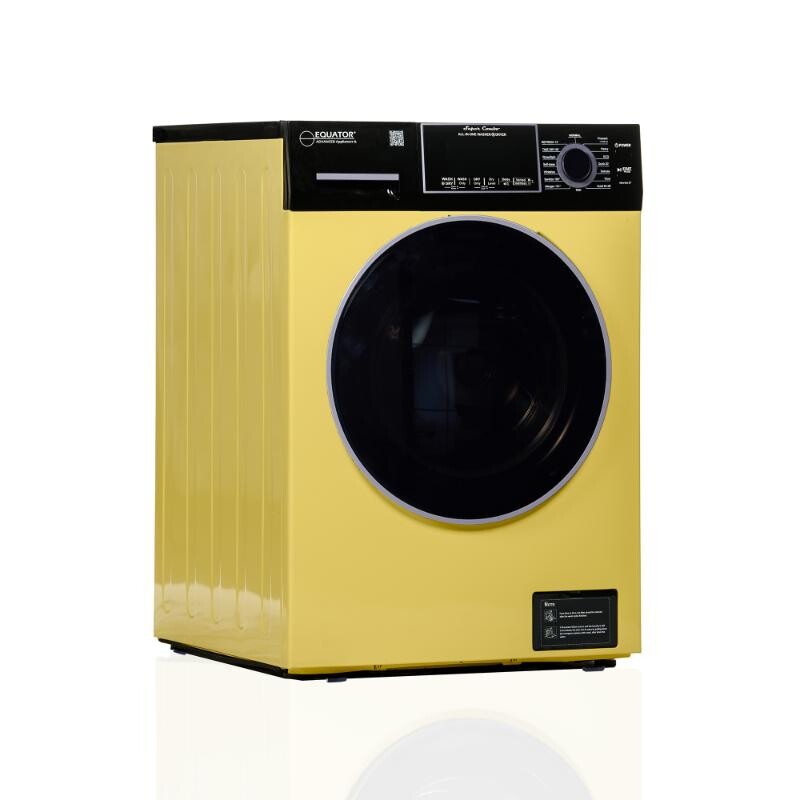 All-In-One CONVERTIBLE 5500 Washer-Dryer 18lb/1.9cf SANITIZE ALLERGEN Cycle 1400RPM EZ5500CVYELLOW, product image 10 of 21