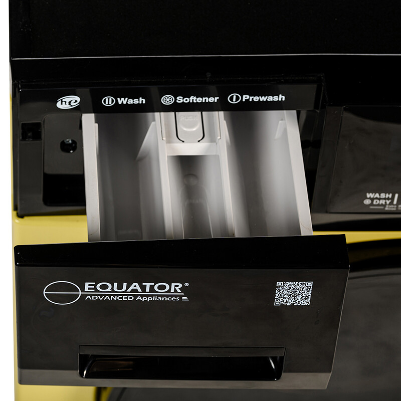 All-In-One CONVERTIBLE 5500 Washer-Dryer 18lb/1.9cf SANITIZE ALLERGEN Cycle 1400RPM EZ5500CVYELLOW, product image 11 of 21