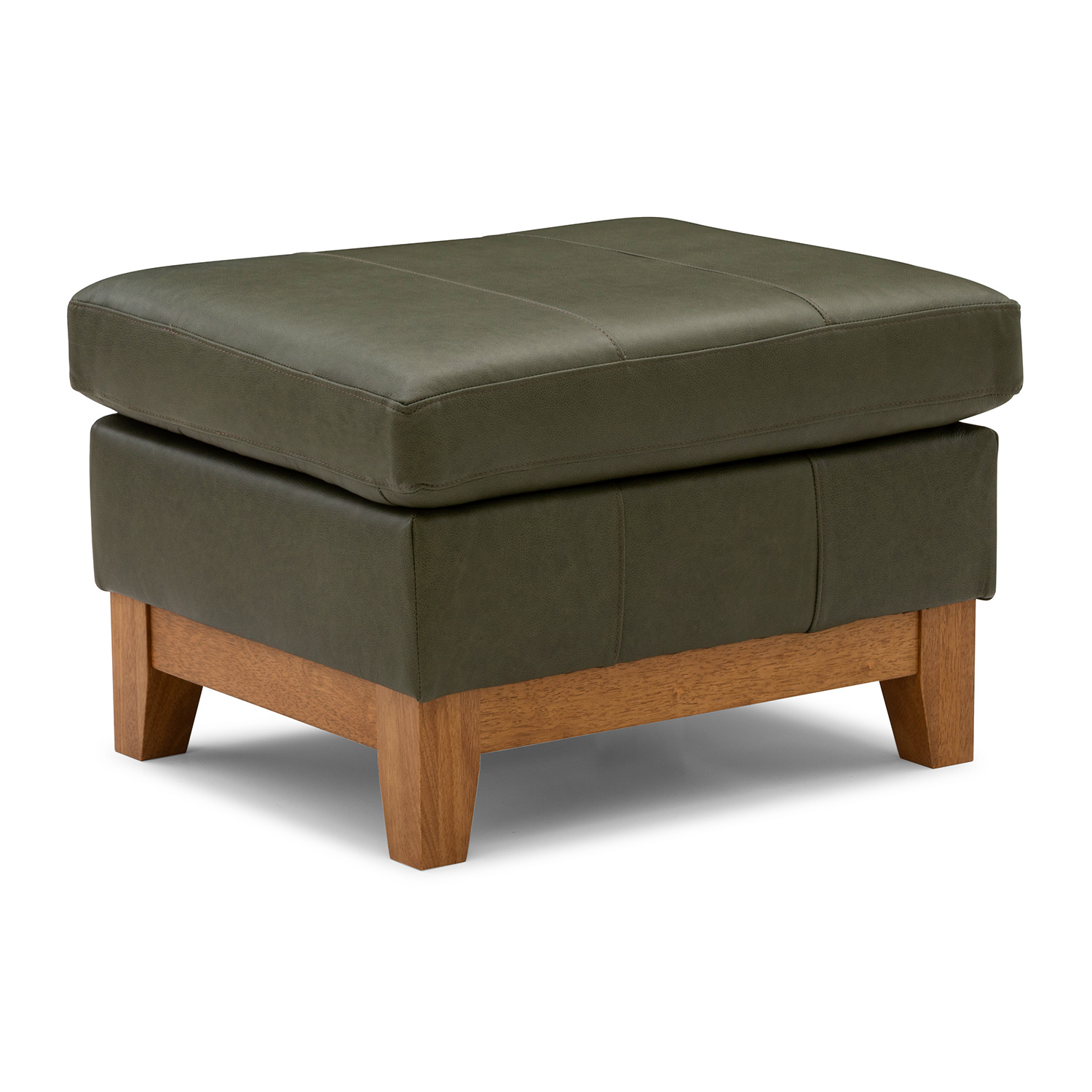 F12dw - Ottoman With Wooden Base - F12DW F12DW