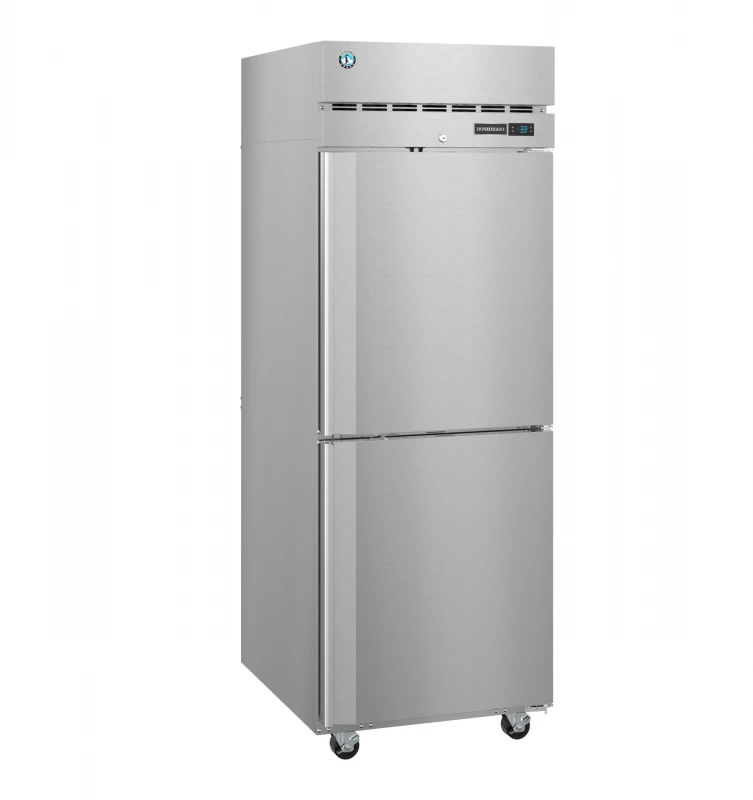 F1A-HS, Freezer, Single Section Upright, Half Stainless Doors with LockTitle F1AHS