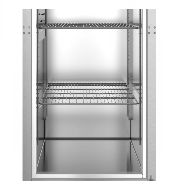 F1A-HS, Freezer, Single Section Upright, Half Stainless Doors with LockTitle F1AHS