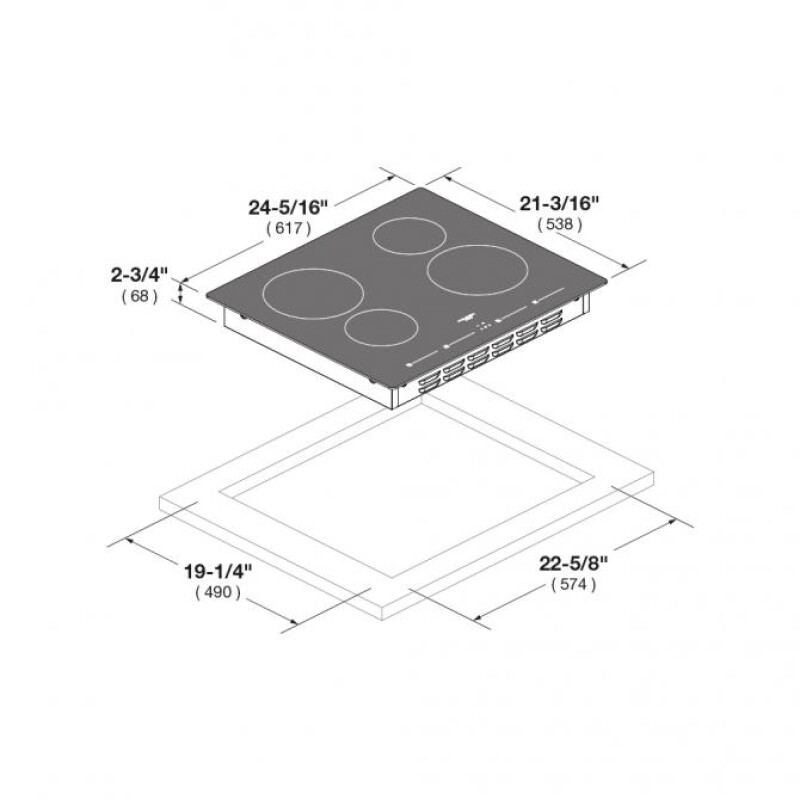 24” INDUCTION COOKTOP F4IT24S2