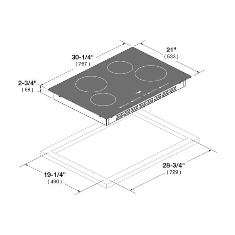 30” INDUCTION COOKTOP F4IT30B2