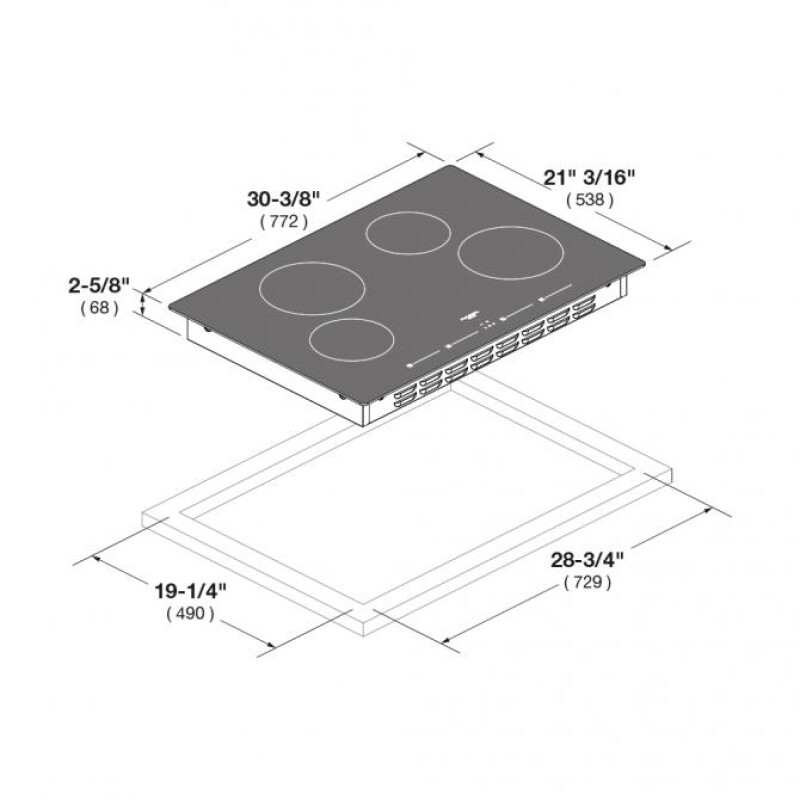 30” INDUCTION COOKTOP F4IT30S2